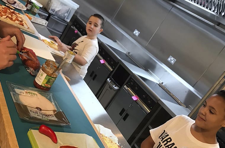 Manchester Youth Zone Pizza